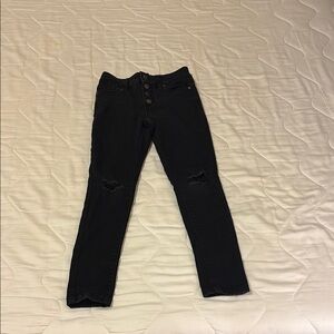 Celebrity Pink Black Casual Straight-Leg Bottoms